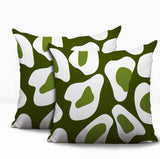 Ziny Zebra Print Indoor/Outdoor Reversible Square Pillow