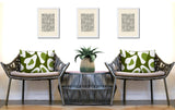 Ziny Zebra Print Indoor/Outdoor Reversible Rectangular Pillow