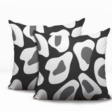Ziny Zebra Print Indoor/Outdoor Reversible Square Pillow