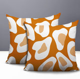 Ziny Zebra Print Indoor/Outdoor Reversible Square Pillow