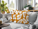 Ziny Zebra Print Indoor/Outdoor Reversible Square Pillow