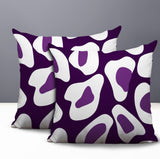 Ziny Zebra Print Indoor/Outdoor Reversible Square Pillow