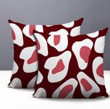 Ziny Zebra Print Indoor/Outdoor Reversible Square Pillow