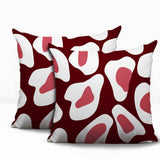 Ziny Zebra Print Indoor/Outdoor Reversible Square Pillow