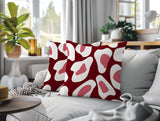 Ziny Zebra Print Indoor/Outdoor Reversible Square Pillow
