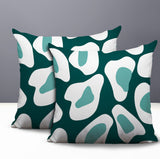 Ziny Zebra Print Indoor/Outdoor Reversible Square Pillow