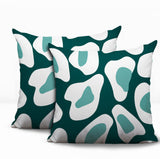 Ziny Zebra Print Indoor/Outdoor Reversible Square Pillow