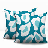 Ziny Zebra Print Indoor/Outdoor Reversible Square Pillow