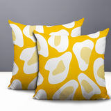 Ziny Zebra Print Indoor/Outdoor Reversible Square Pillow