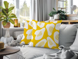 Ziny Zebra Print Indoor/Outdoor Reversible Square Pillow