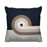 Zobo Abstract Reversible Indoor/Outdoor Square Pillow