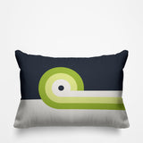 Zobo Outdoor Reversible Throw Rectangular Pillow