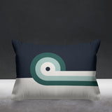 Zobo Outdoor Reversible Throw Rectangular Pillow