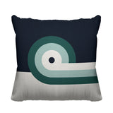 Zobo Abstract Reversible Indoor/Outdoor Square Pillow
