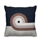 Zobo Abstract Reversible Indoor/Outdoor Square Pillow