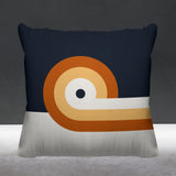 Zobo Abstract Reversible Indoor/Outdoor Square Pillow