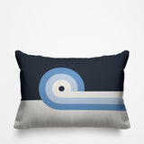 Zobo Outdoor Reversible Throw Rectangular Pillow