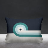 Zobo Outdoor Reversible Throw Rectangular Pillow