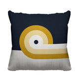 Zobo Abstract Reversible Indoor/Outdoor Square Pillow