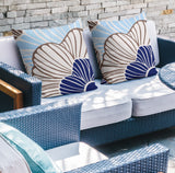 Zora Floral Reversible Indoor/Outdoor Square Pillow