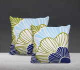 Zora Floral Reversible Indoor/Outdoor Square Pillow