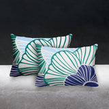 Zora Floral Reversible Indoor/Outdoor Rectangular Pillow
