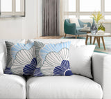 Zora Floral Reversible Indoor/Outdoor Square Pillow
