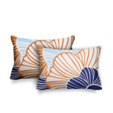 Zora Floral Reversible Indoor/Outdoor Rectangular Pillow
