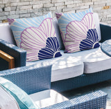Zora Floral Reversible Indoor/Outdoor Square Pillow