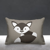 Zorro Animal Reversible Indoor/Outdoor Rectangular Pillow