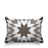 Zozo Geometric Reversible Indoor/Outdoor Rectangular Pillow