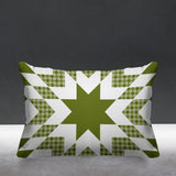 Zozo Geometric Reversible Indoor/Outdoor Rectangular Pillow