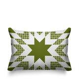 Zozo Geometric Reversible Indoor/Outdoor Rectangular Pillow
