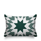 Zozo Geometric Reversible Indoor/Outdoor Rectangular Pillow