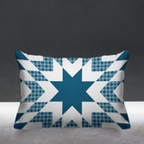 Zozo Geometric Reversible Indoor/Outdoor Rectangular Pillow