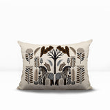 Zuby Zebra Reversible Indoor/Outdoor Rectangular Pillow