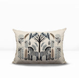 Zuby Zebra Reversible Indoor/Outdoor Rectangular Pillow