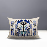 Zuby Zebra Reversible Indoor/Outdoor Rectangular Pillow