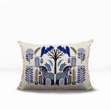 Zuby Zebra Reversible Indoor/Outdoor Rectangular Pillow