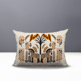 Zuby Zebra Reversible Indoor/Outdoor Rectangular Pillow