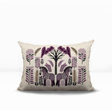 Zuby Zebra Reversible Indoor/Outdoor Rectangular Pillow