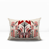 Zuby Zebra Reversible Indoor/Outdoor Rectangular Pillow