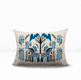 Zuby Zebra Reversible Indoor/Outdoor Rectangular Pillow