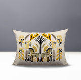 Zuby Zebra Reversible Indoor/Outdoor Rectangular Pillow