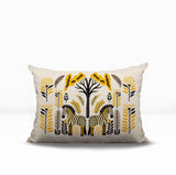 Zuby Zebra Reversible Indoor/Outdoor Rectangular Pillow