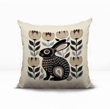 Zuko Rabbit Reversible Indoor/Outdoor Square Pillow