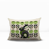 Zuko Rabbit Reversible Indoor/Outdoor Lumbar Pillow