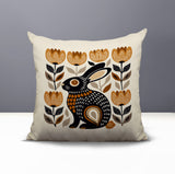 Zuko Rabbit Reversible Indoor/Outdoor Square Pillow