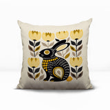 Zuko Rabbit Reversible Indoor/Outdoor Square Pillow