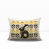 Zuko Rabbit Reversible Indoor/Outdoor Lumbar Pillow